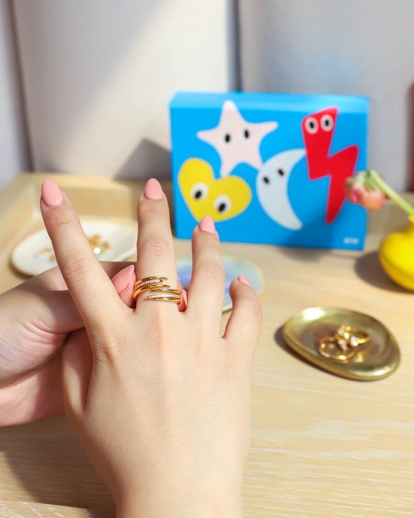 Infinite Stacking Ring Trio