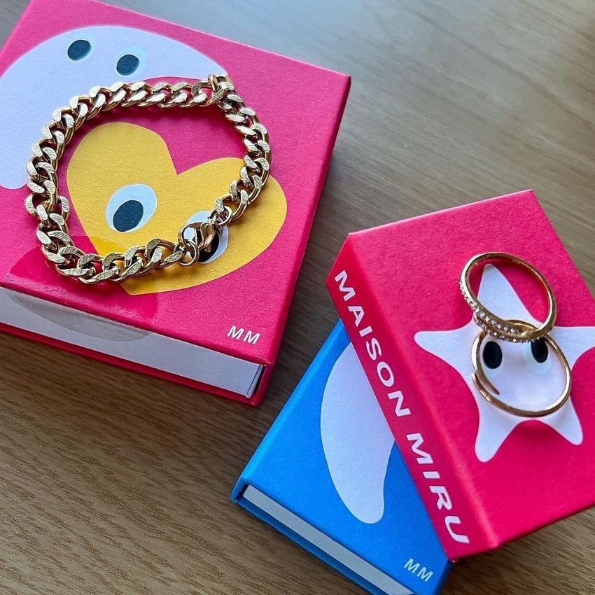 ◆Maison Miru◆Bold Infinite Stacking Ring Infinite Stacking Ring Trio