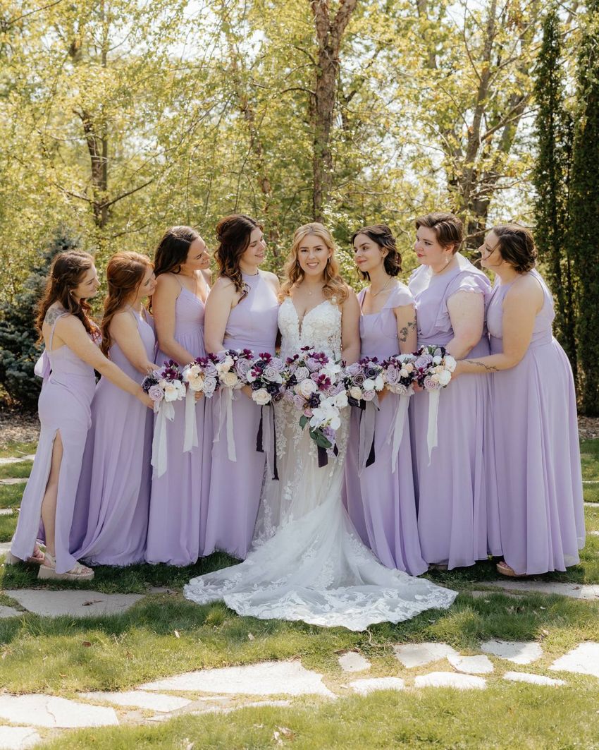 purple weddings